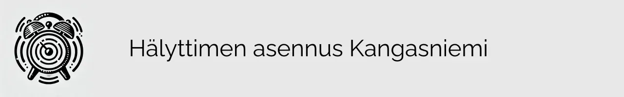 Hälyttimen asennus Kangasniemi